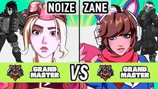 2XKO ▰ Noize (Caitlyn / Vi) vs Zane (Ahri / Ekko) ▰ High Level Gameplay