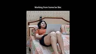 Me working from home be like 💻🥲 #shorts