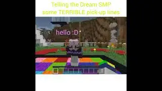 Telling the DSMP some TERRIBLE pick up lines Part 1