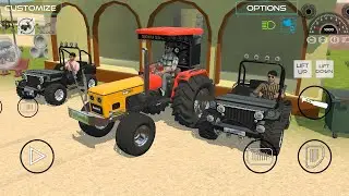 Tractor train driving game #jcb #tractor#dumper #truck#gamingvideos
