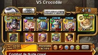 [OPTC] KIZUNA SUPER BOSS STR *15 CROCODILE ( 1 BILLIONS DMG + )