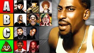 The ULTIMATE ALL-TIME Mainstream/Underground Rapper Tier List (Ranking)