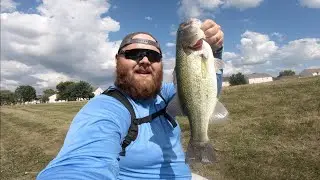 Exploring NEW Indiana Ponds for Bass and Bluegill!!!