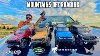 Rc Thar , Jeep Rubicon , Defender Mountain Off roading