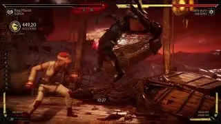 Sonya corner low combo 580dmg 2 bars - Tournament variation