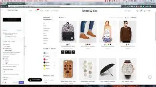 Basel Shopify - Change Collection Layout and Product zoom effect