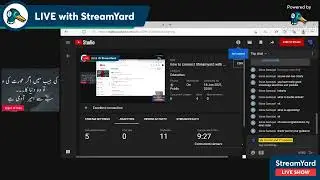 How to insert Ads in Youtube Live?How to Connect StreamYard Live(3rdP)Connect with YTStreamStudio? 3