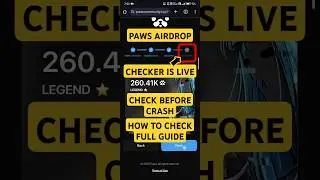 Paws allocation checker is live | paws price prediction | paws airdrop #shorts #pawsairdropclaim