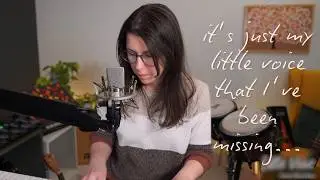 Sara Bareilles - Little Voice | live looping cover