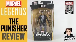 Marvel Legends The Punisher Marvel 80th Anniversary Action Figure Review