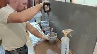 Epoxy Metallic coating | Marmor Stein imitation Schritt für Schritt