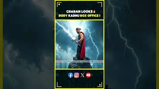 Body Kadhu Box Office🤯🔥 | Peddi Movie Looks | Ram Charan #peddi #ramcharan #newlook #shorts #movie