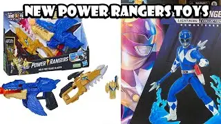 Power Rangers Dino Fury Gold Ranger Morpher & Remastered Lightning Collection Revealed