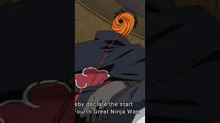 4th Great Ninja war Decler By madara Uchiha #naruto #anime #war #madara episode 205