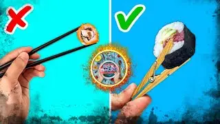 LIFE HACK WE MAKE THE MOST DELICIOUS SUSHI !!! #shorts