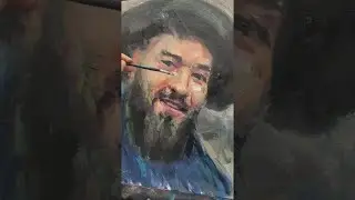 Así se pinta un retrato al óleo de un hombre barbón desde cero