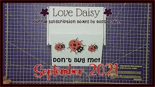 Journal with me | Oops a Daisy UK Mini One Unboxing September 21 | Lecosanne ♡
