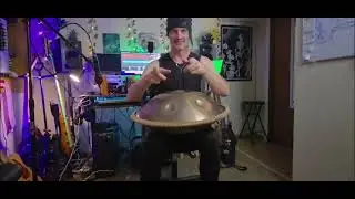 FIRST TIME JAM WITH ACTUAL HANDMADE HANDPAN
