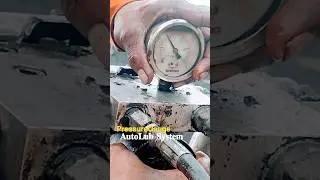 Analysis of the auto lube system electric grease pump against&nbsp;#mechancial #excavator #automobile