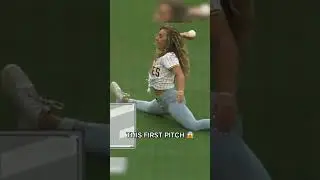 No one expected that best pitch in the end #athleteprofiles #firstpitch #womeninsports #sports
