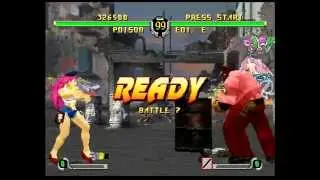 Final Fight Revenge (Sega Saturn) Arcade Mode as Poison