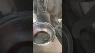 scooter gear box with water mixed in the gear oil. #shortvideo #gearoilchange #gear #short