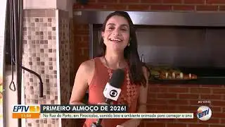 Primeiro almoço de 2026 movimenta Rua do Porto em Piracicaba