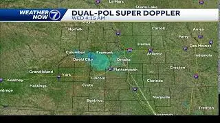 Tracking severe storms for Omaha area Tuesday evening