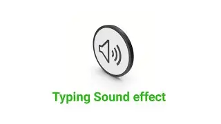 Keyboard typing - Sound Effect (HD)