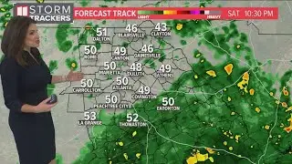 Weekend weather outlook in metro Atlanta, north Georgia