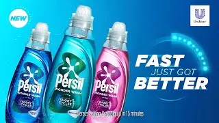 2024: Persil Wonder Wash Liquid [Fast Just Got Better] - 10sec Advert
