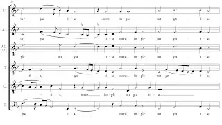 Victoria | O sacrum convivium [1572, á 6; Ensemble Plus Ultra]