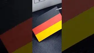 Flag of Germany 🇩🇪 #flagdrawing #art #colors #USA #USCrafts #FlagArt #viralshort #trending