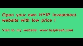 Buy HYIP Script | HYIP Manager Script | HYIP Manager Software | EC ...