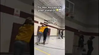 The Most Disrespectful Green Animation 😭💀 #basketball