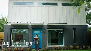 400 sqft Tiny Home Tour! | The Quantum Tiny Loft In Houston