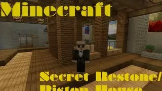 Minecraft- Secret Piston/Redstone House