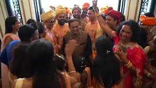 Indian wedding shoe stealing battle