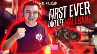 SICK WALLBANG TRICKSHOT ON TAKEOFF! (2 BO2 Clips)