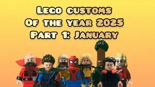 Lego Customs of the Year 2025 - Part 1: January
