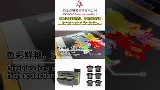 dual-station DTG printer, with soft and comfortable hand feel#printer #dtgprinter #printing #machine