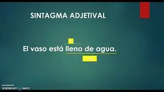 LOS SINTAGMAS EN LA ORACIÓN
