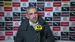 Taça de Portugal (Quartos de Final) | Sporting 3-2 AVS: Flash Interview Rui Borges