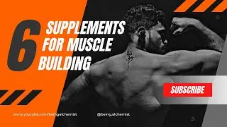 My Top 6 Supplements | Muscle building / Fat loss | #musclebuilding #supplements #fitness