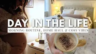 DAY IN THE LIFE morning routine, home haul & easy boursin and tomato  pasta recipe
