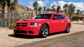 Test Driving the Dodge Magnum SRT8 2005 in Forza Horizon 5