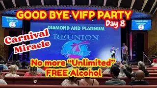 Прощай, прощай, прощай! Круиз Carnival Cruise VIFP для участников платиновых и бриллиантовых кате...