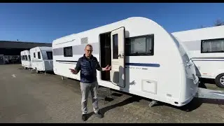 ADRIA ALPINA 663 UK 2020 - perfekt familie campingvogn med køjer og rigeligt med plads!