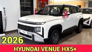 Hyundai Venue HX5+ Variant New Car Launched 🔥| 2026 Hyundai Venue HX5+ Price, Features & Mileage