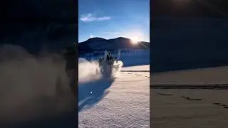 Nothing beats this moment ❄️🔥 #sledlife #snowvibes #winterride #viral #fypシ #blowup #follow